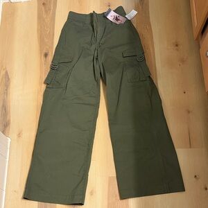 Sofia Vergara Wide Leg Cargo Pant- High Rise Relaxed Fit NWT